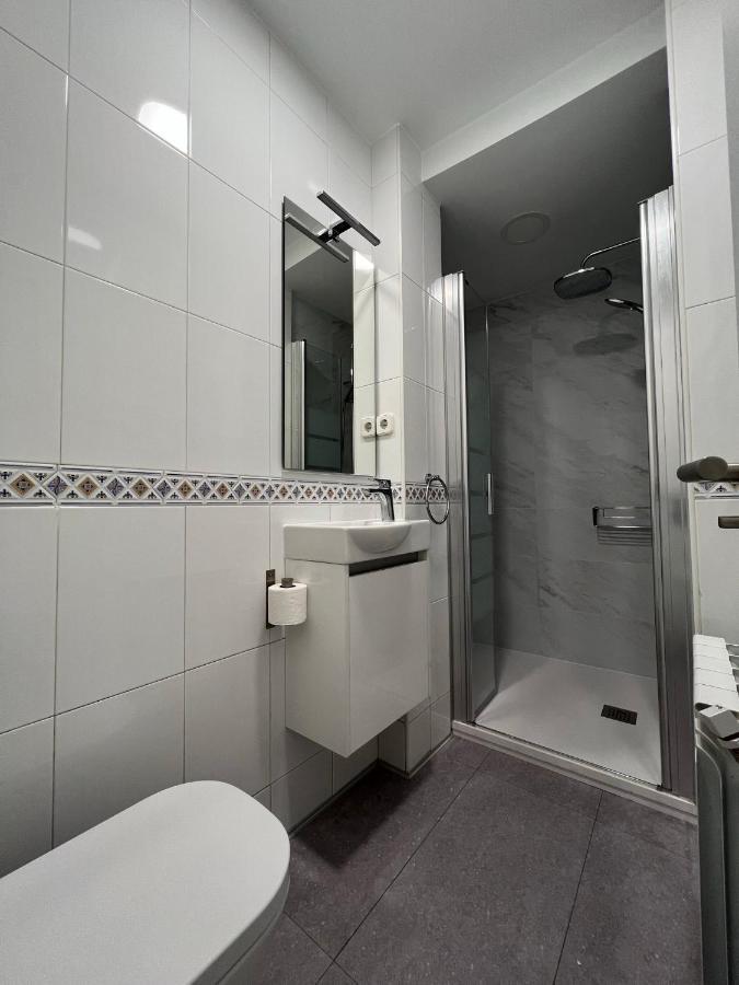 Appartamento Amplio y céntrico piso con patio. La Coruña Esterno foto