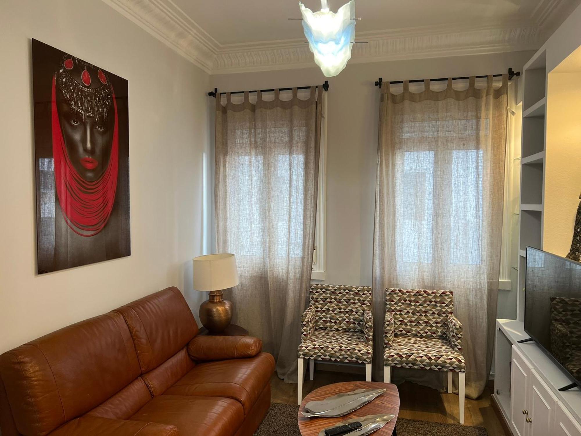 Appartamento Amplio y céntrico piso con patio. La Coruña Esterno foto